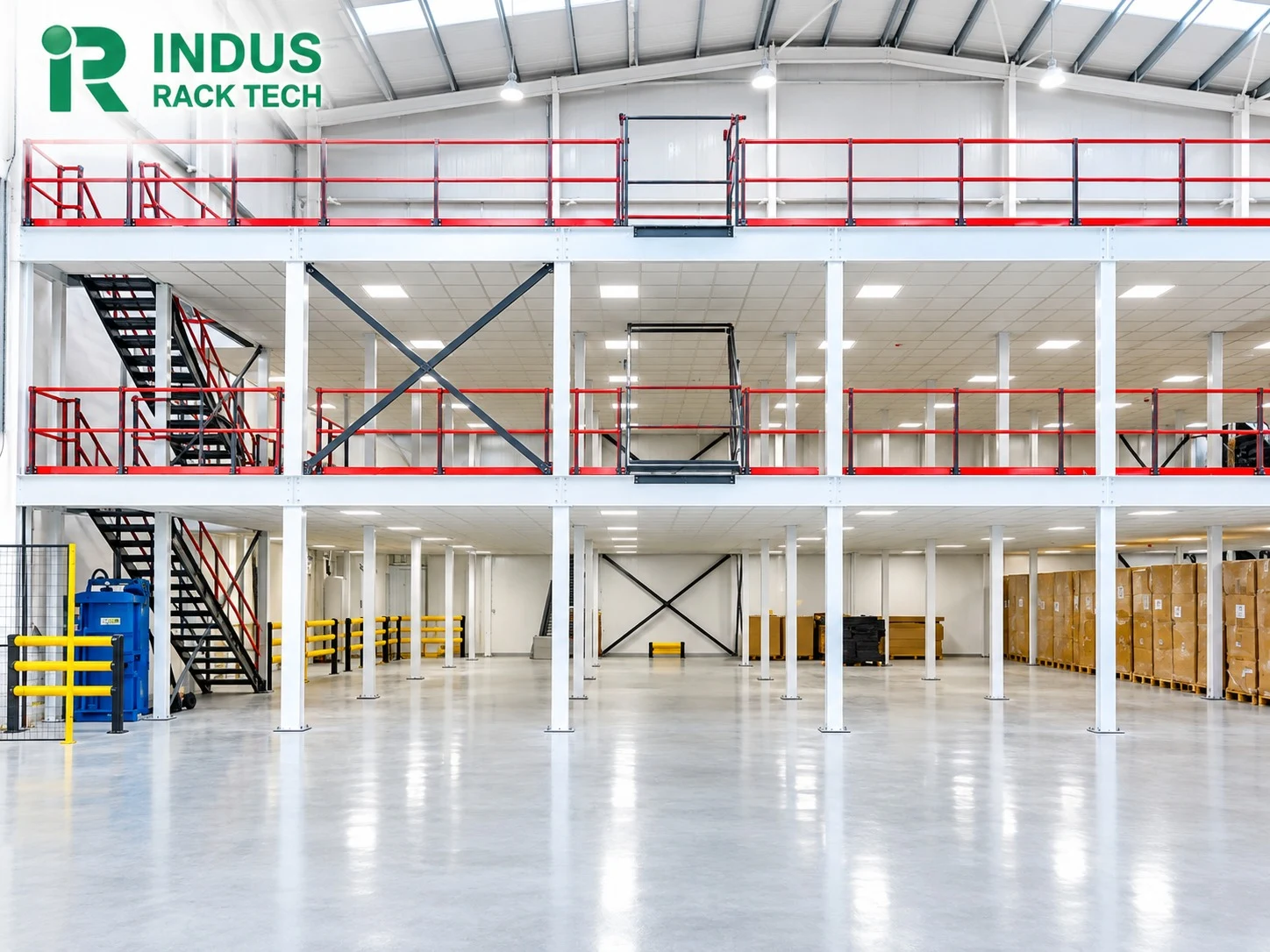 Structural Mezzanine Stairs