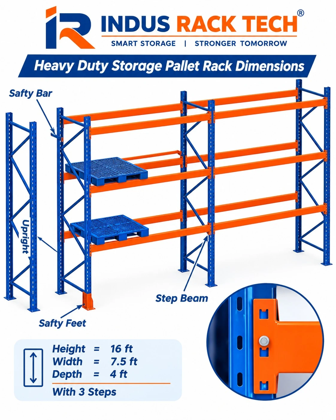 Heavy Duty Racks Engineering Specification Drawing 2