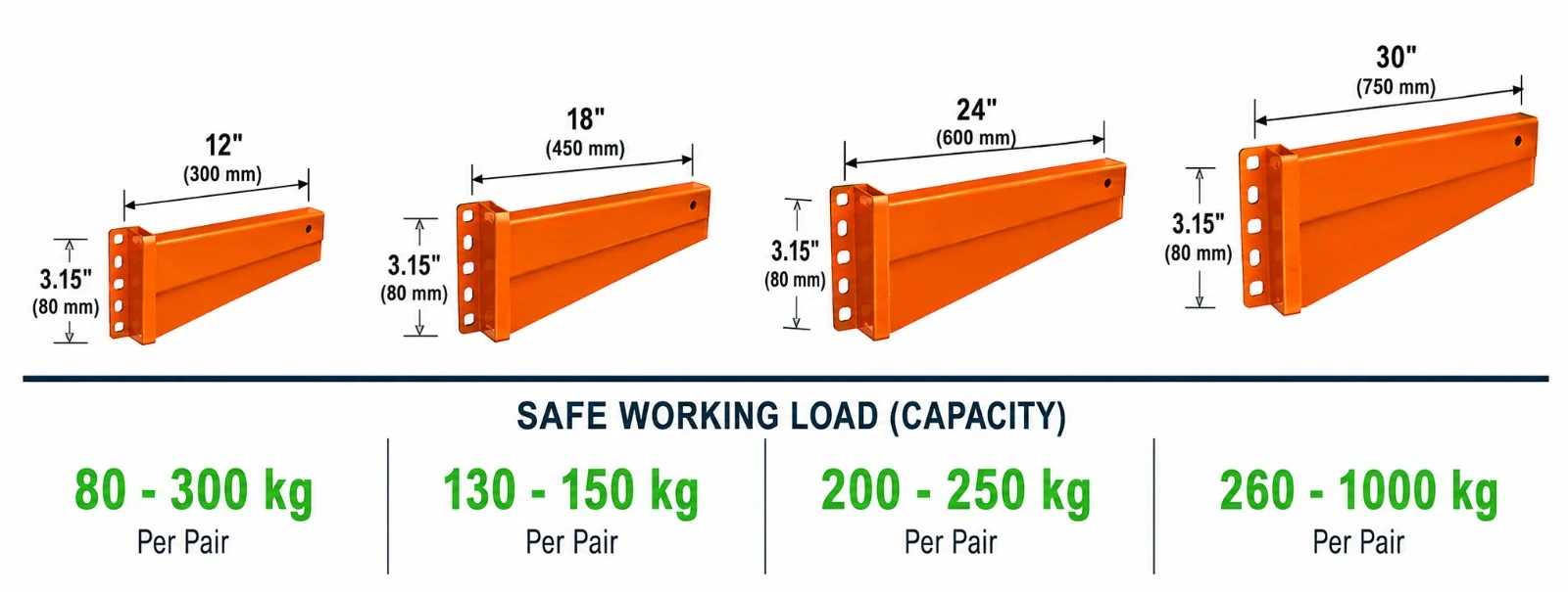 Pallet Racking System Engineering Specification Drawing 2