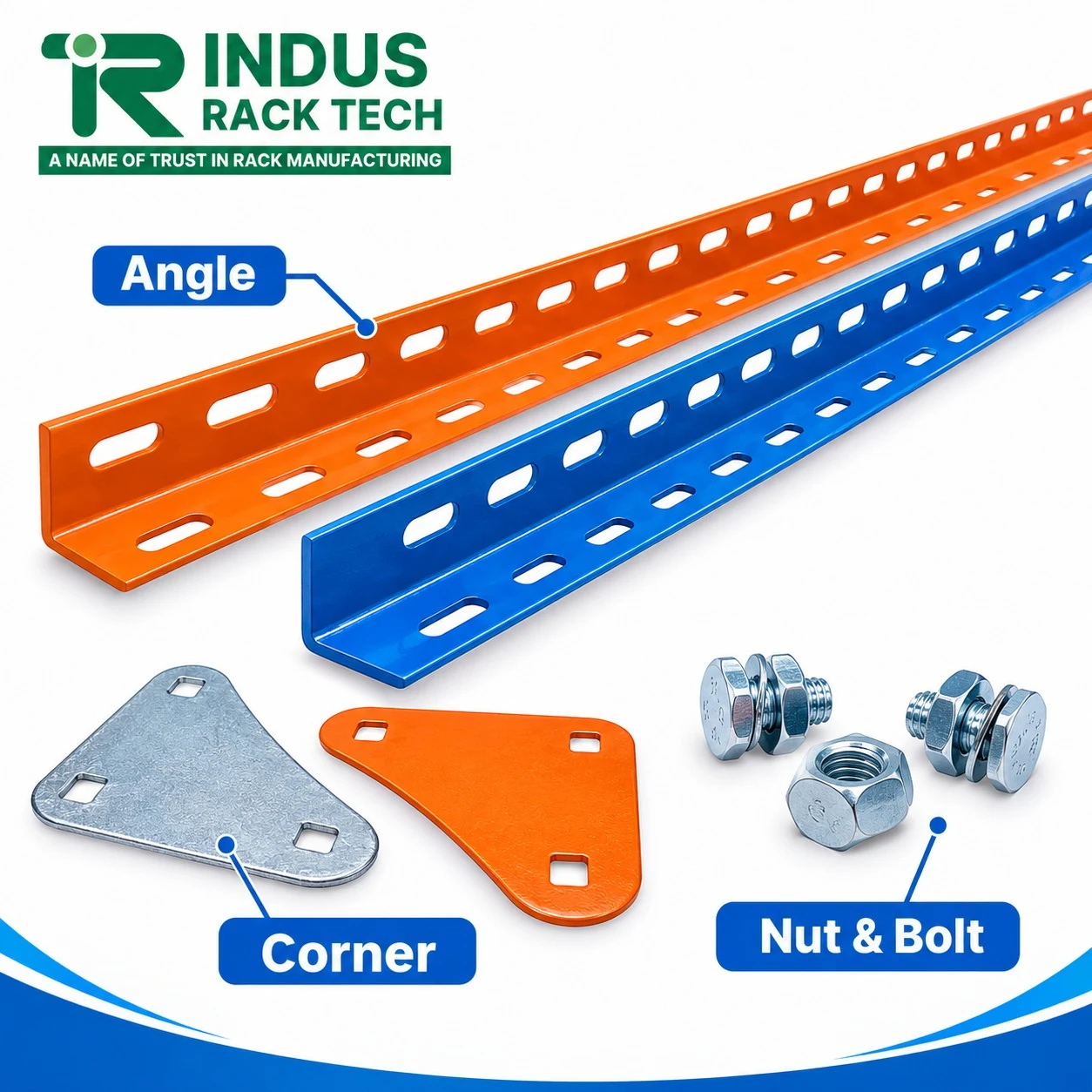 Slotted Angle Storage Rack Engineering Specification Drawing 2